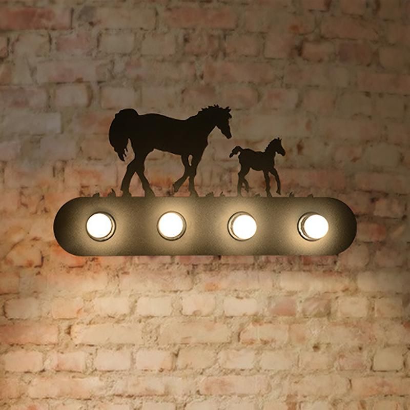 American Country Restaurant Fashion Creative Industrial LED Indoor Wall Lamps (WH-VR-75)