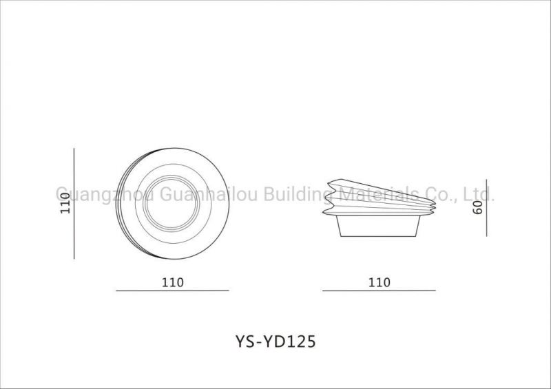 Energy Saving Gypsum LED Light Lamp/ Downlight GU10/ MR16 (125)