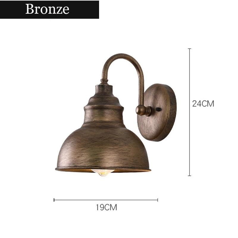 Retro Outdoor Garden Light Courtyard Yard Porch Aisel Stair Vintage Outdoor Wall Lamp (WH-VR-47)