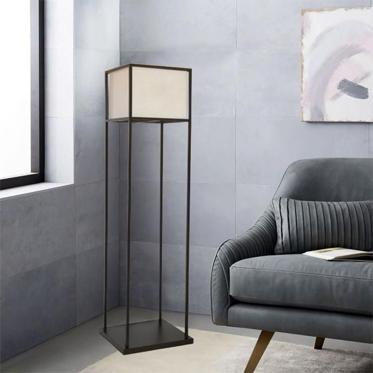 Simple Square Floor Lamp for Livingroom