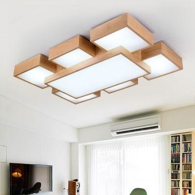 Dark Wood Ceiling Light Fixtures for Indoor Home Lighting Fixtures Wh-Wa-05