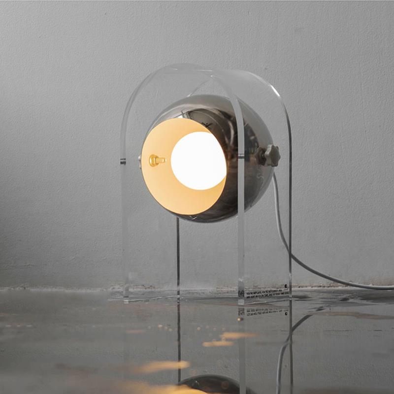 Modern Style Transparent Lampshade Table Lamp Living Room Lamp Hotel Lamp