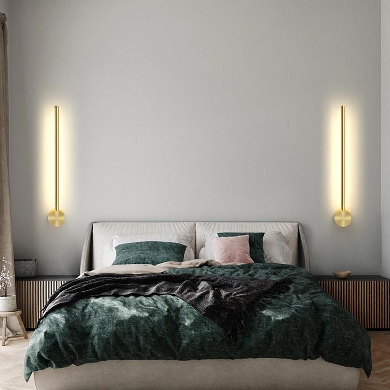 Linear Shape Concise Style Living Room Lamp Wall Lamp Bedside Lamp