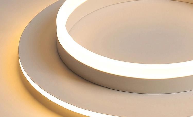 Minimalist Bedroom Round Acrylic Living Room Office Modern LED Ceiling Lamp Modern Lighting Corp