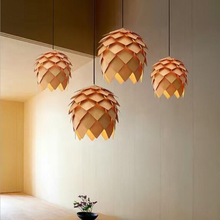 Fancy Wooden Design Pendant Lamp (TP-D7004-B)