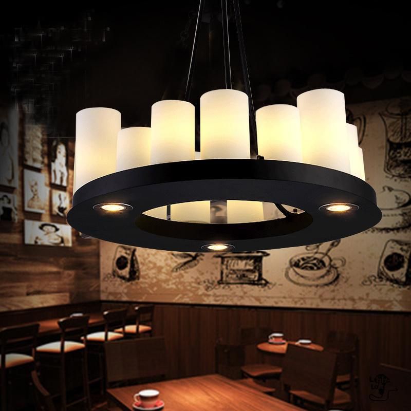 Vintage Romantic Pendant Lamp Coffee Shop Farm House Dining Room Kitchen Hanging Light (WH-VP-55)