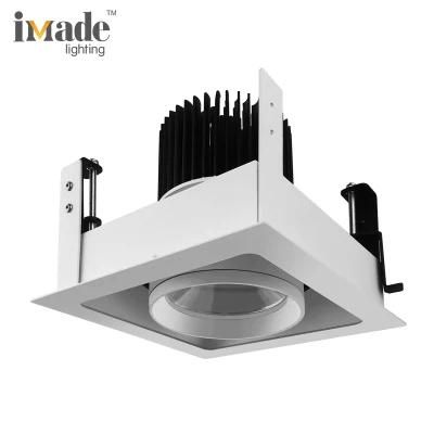 Imade Light China 25W Factory Supply Square Recessed Adjustable Dimming LED Down Light