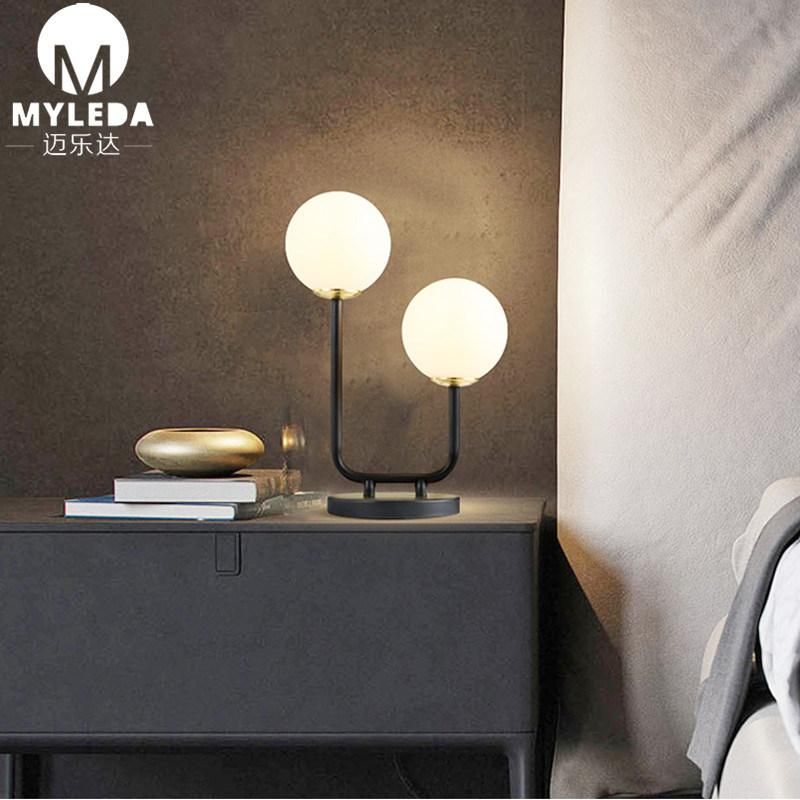 Hotel Decorative Bedroom Metal Bedside Modern Table Lamp