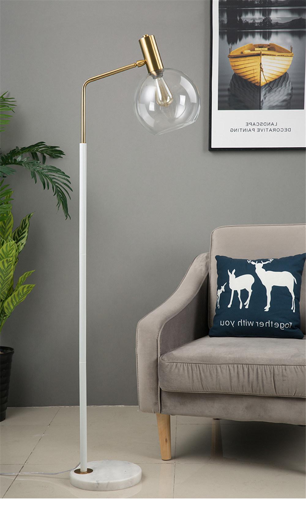 Simple Floor Lamps Living Room Sofa Bedroom Bedside Study Stand Lamps Luxury Vertical Reading Floor Lights