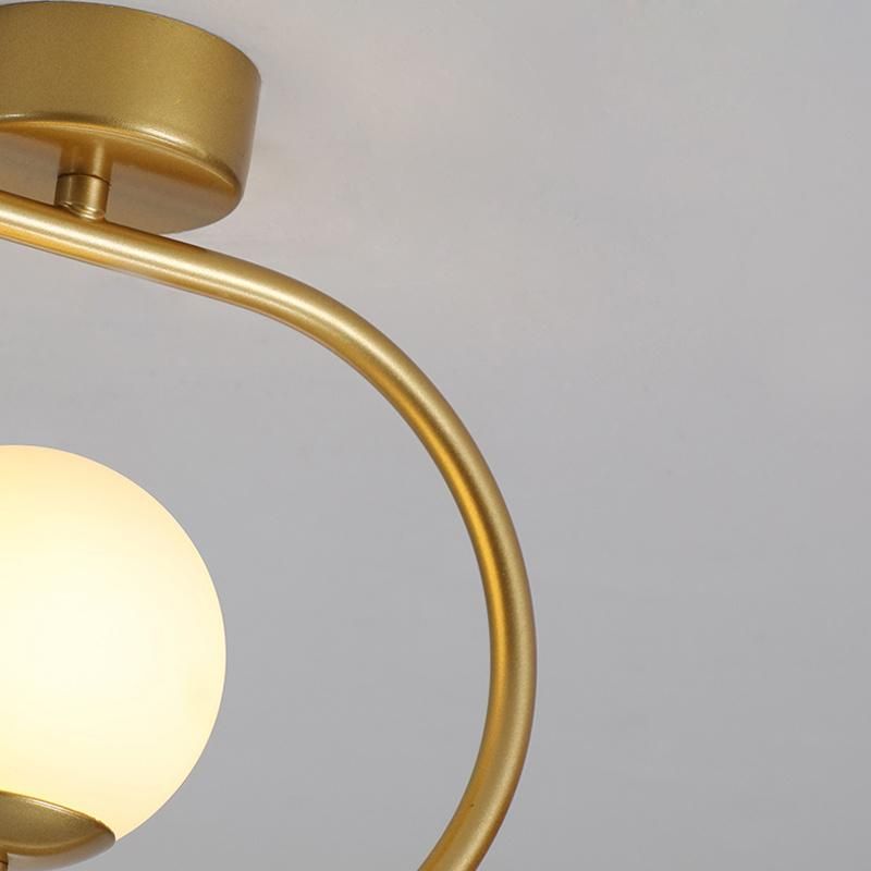 Golden Industry Style Ceiling Light Simple Corridor Lamp Hallway Light Balcony Lamp
