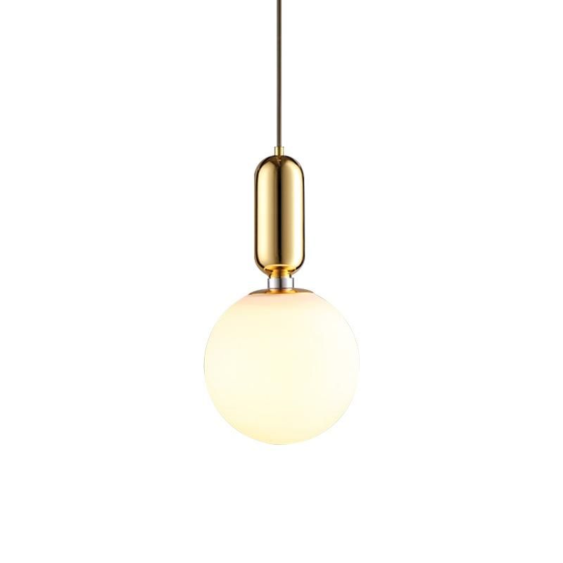 Designer Glass Pendant Lights Ball Shape for Indoor Home Lighting (WH-GP-14)