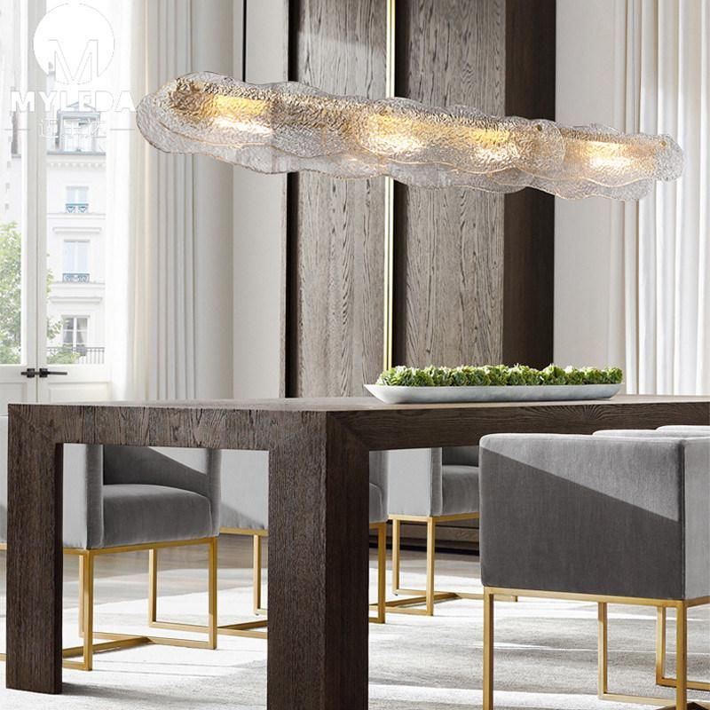 Crystal Glass Living Room Bar Restaurant Pendant Light
