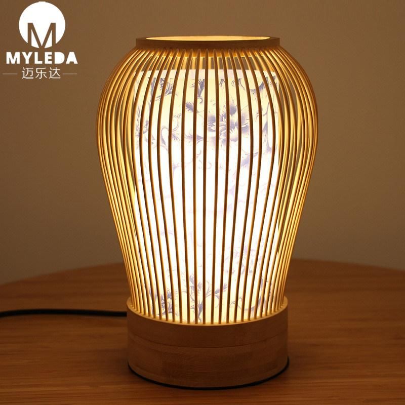 Restaurant Classical Design Lantern Bedroom Beside LED Table Light