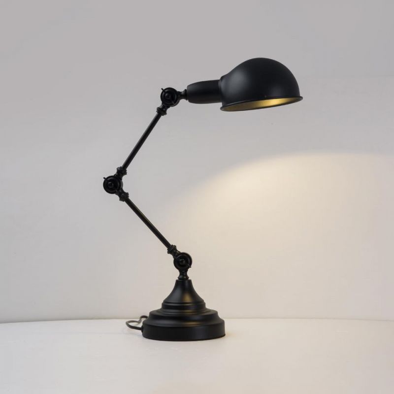 Table Lamp E14 25W Iron Home Lighting Beside Reading Room Reataurant Office Edison Table Lamp (WH-VTB-26)