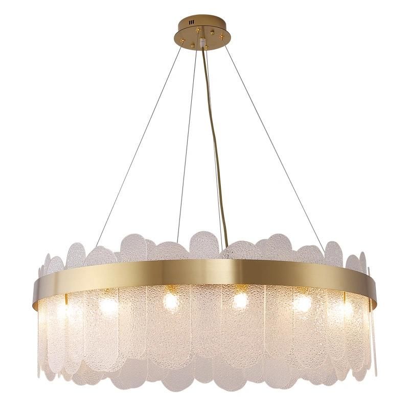 Crystal Light Indoor Lighting Modern Chandelier Lamp Luxry Pendant Lamp for Living Room Dining Room