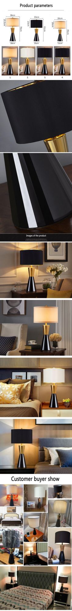 Postmodern Light Luxury Creative Bedroom Simple Living Room Table Lamp