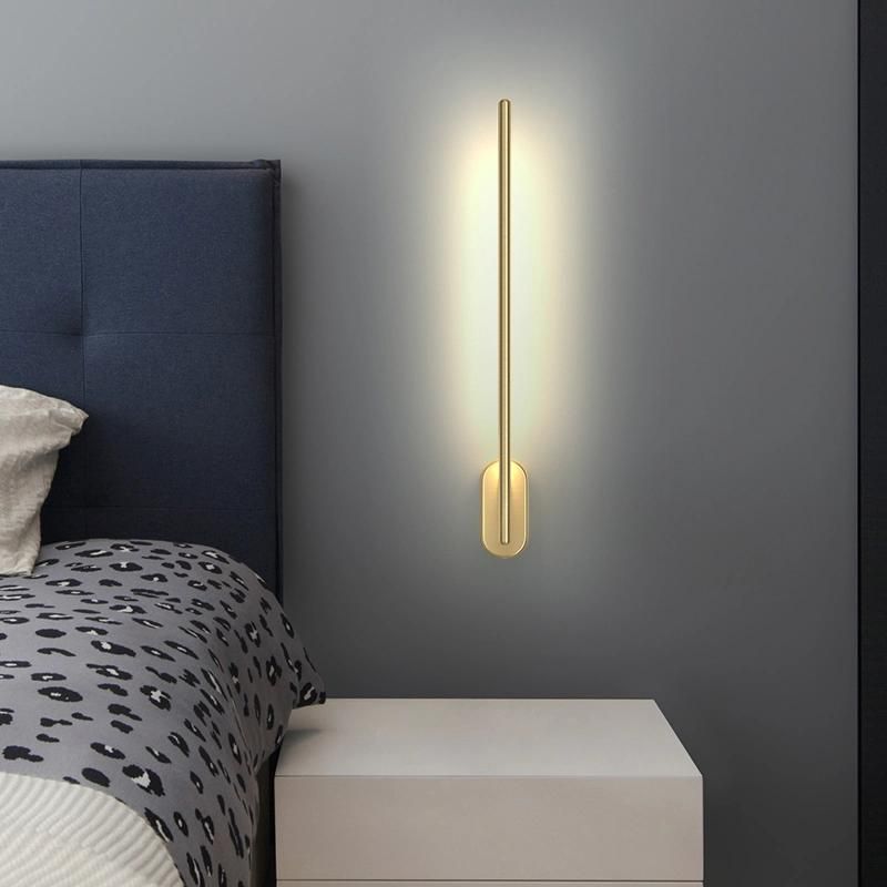 Linear Shape Concise Style Living Room Lamp Wall Lamp Bedside Lamp