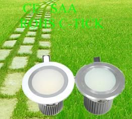 12W Epistar Dimmable COB LED Downlight with CE SAA RoHS Approved (XY-LPC4-12W)