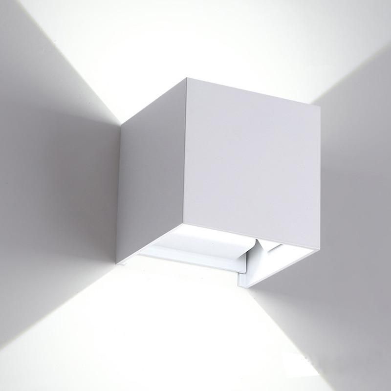 Black Box Indoor and Outdoor Waterproof LED Wall Light