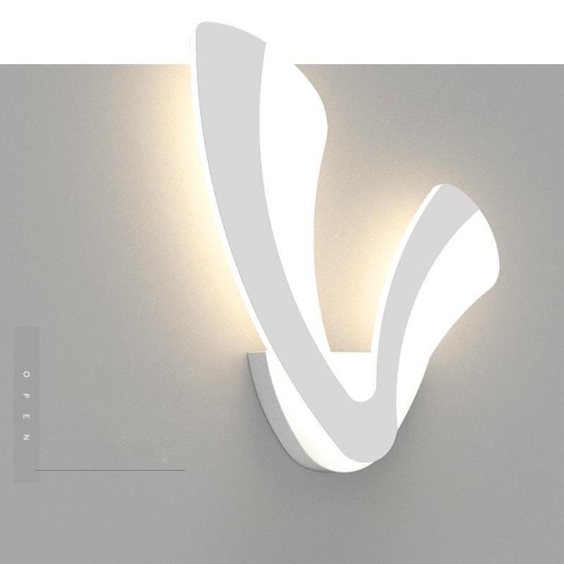 Creative Modern Bedside Wall Lamp Simple Staircase Corridor LED Reading Lighting Wall Lamp