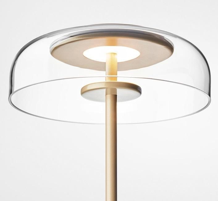 Modern Designer Glass Table Lamp Standing Reading Lighting Bedside