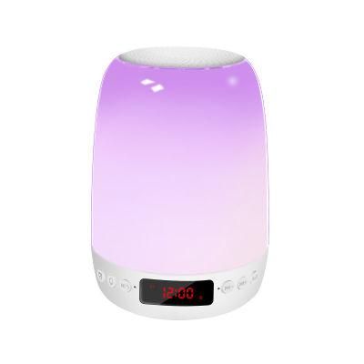 Touch Lamp Speaker Mosquito Repellent Colorful Night Light LED Display Smart Portable Wireless Bt Speaker