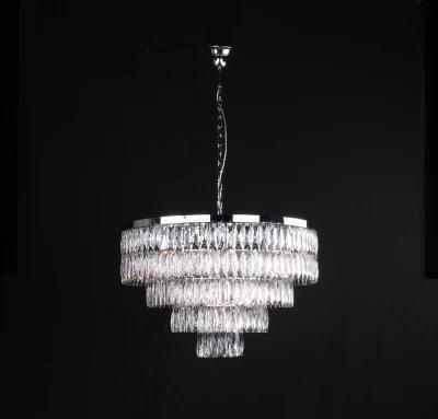 Contemporary Pendant Lamp, Crystal Chandelier, Residensial Lighting.