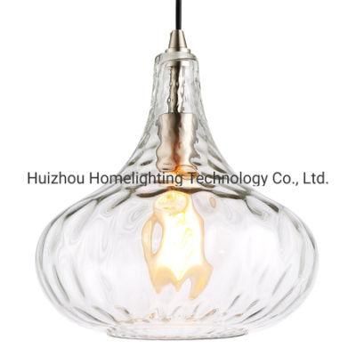 Jlc-8036 Modern Style 1-Light Hand Blown Water Glass Pendant Lighting