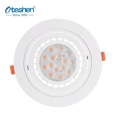 Promotion Round Adjustable PC Recesseble LED Bulb Light Fixture GU10