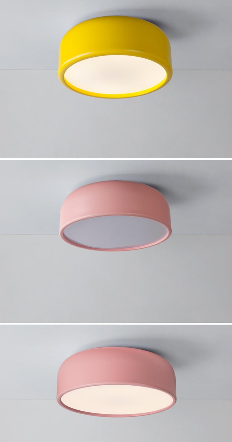 Modern Indoor Surface Mounted LED Ceiling Lamp for Living Room