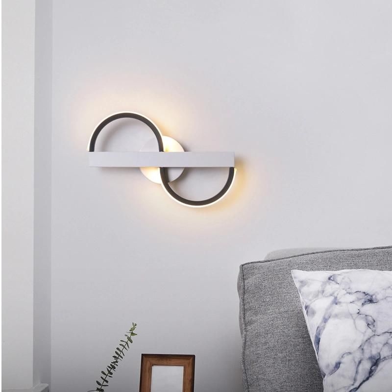 Simple Bedroom Bedside LED Wall Lamp Creative Personality Corridor Staircase Wall Light
