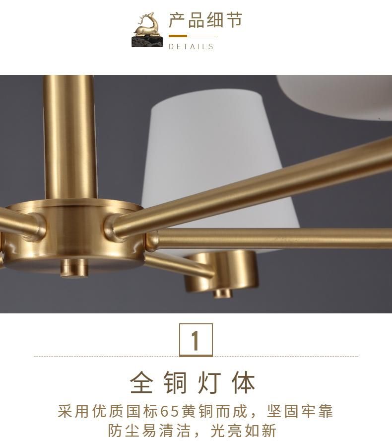 The Latest Style Aindoor Copper Housing LED Pendant Light Wall Ceiling Lighting