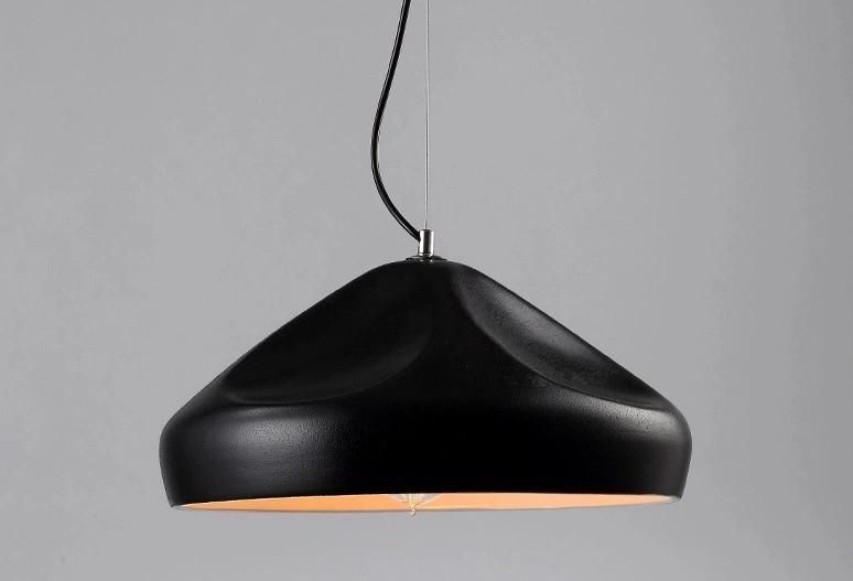Nordic Black Vintage Industrial Pendant Light Metal Lampshade for Dining Room Bedroom Decoration Pendant Lamp (WH-AP-164)