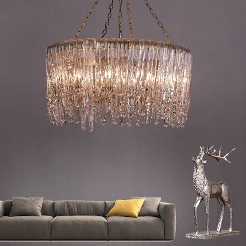 Gentle Design Luxury Corridor Project Crystal Chandelier Lamp