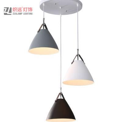 Modern Hotel Hall Decoration Lighting Metal Shade Pendant Light