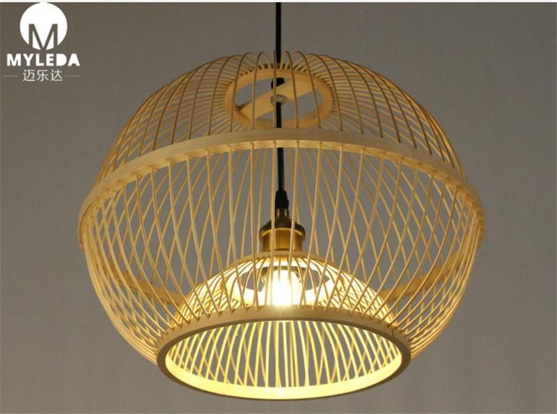New Creative Shape Bamboo Pendant Lights
