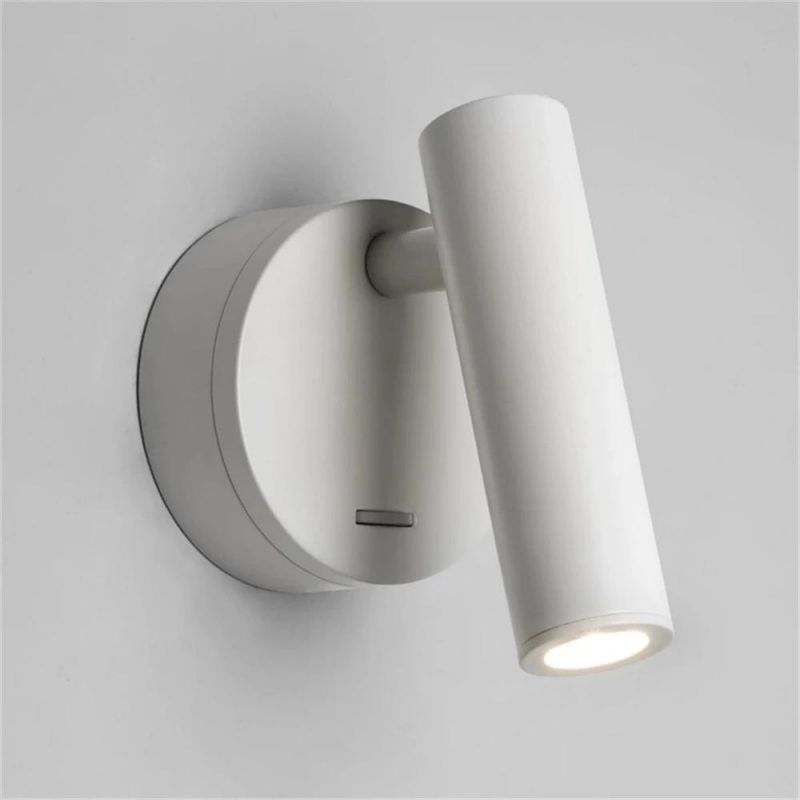 LED Light Modern Wall Lamp Rocker Switch Surface Mounted LED Wall Light Fixtures 2W 1201lm 2700K Hotel Home Lighting