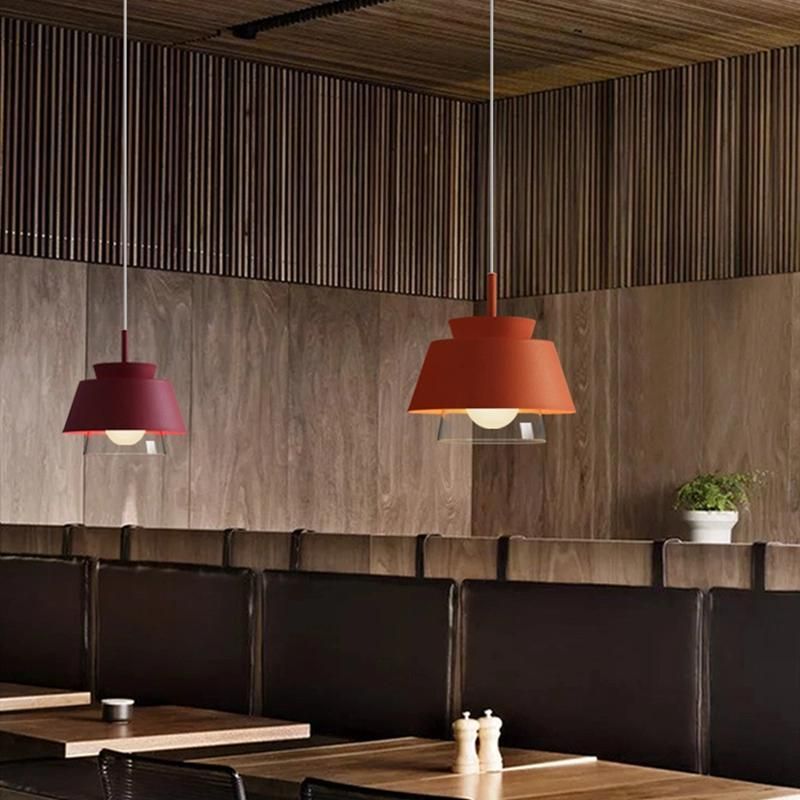 Nordic Iron Pendant Lamp Decor E27 Roth Scandinavian Contemporary Conical Shaped Pendant Lamp (WH-AP-316)