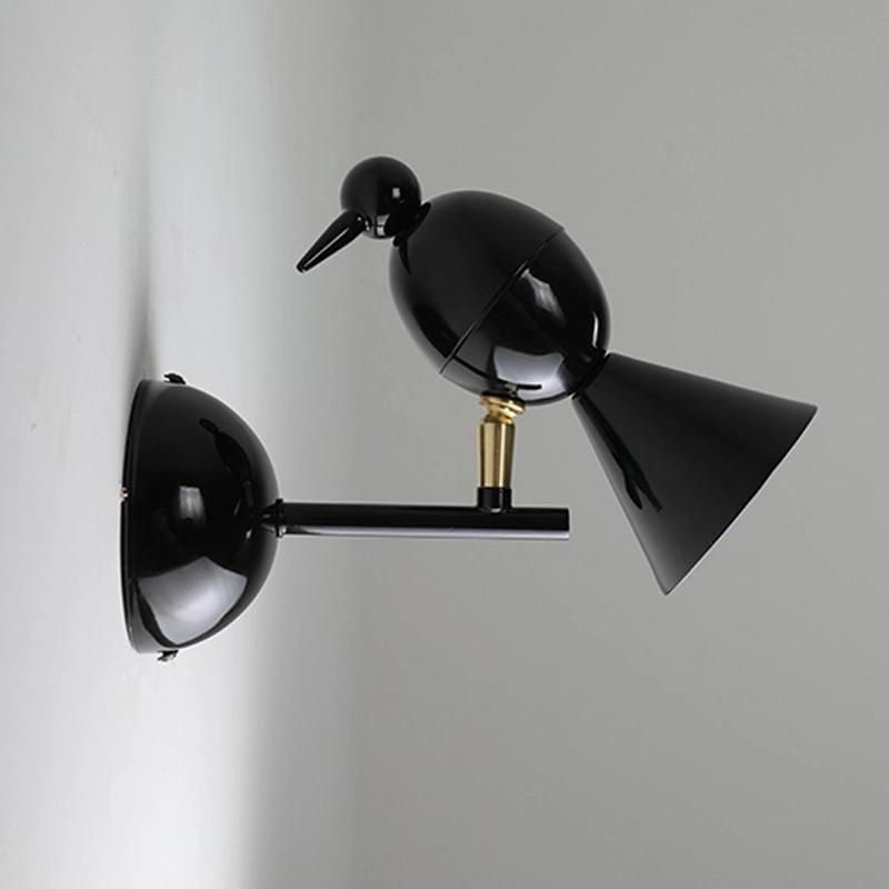 Personality Creativity Simple Corridor Light Bedroom Bedside Lamp Ironwork Wall Lamp