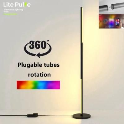 Ilightsin RGBW 12W APP Controlled Music Rhythm Home Entertainment Lighting LED Standing Light