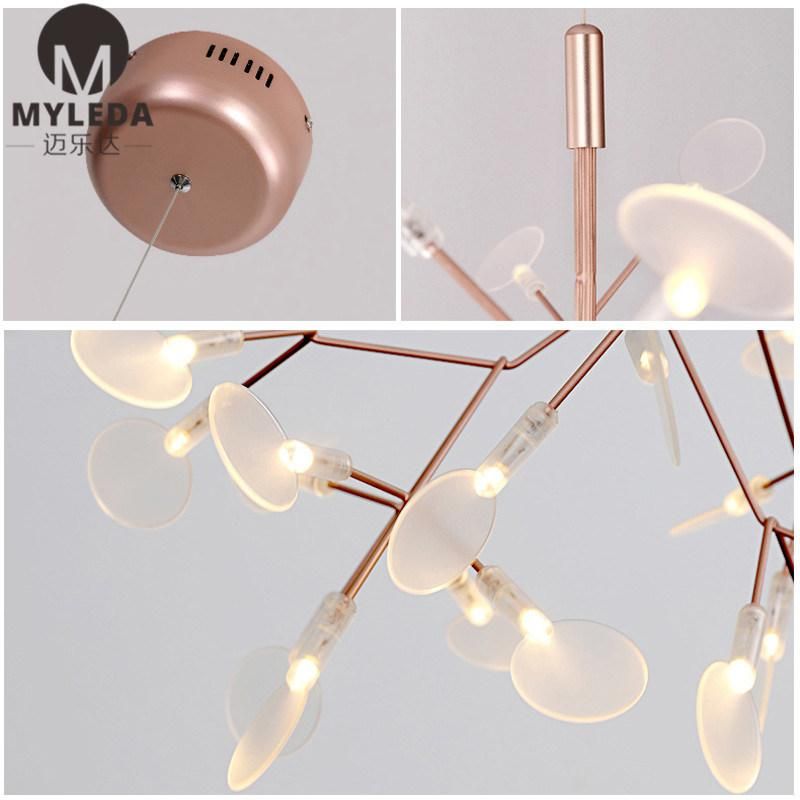 Hotel Hall Extravagant Decorative Custom-Made Pendant Chandelier Lighting