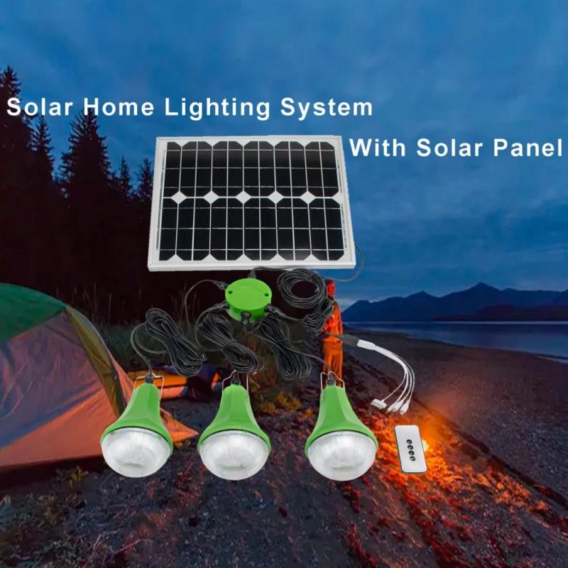 Synsvo Solar Power LED Light Pendant Bedroom Study Room Camping Lamp Solar Power System