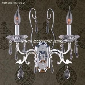 Crystal Wall Lamp/ 2-Light (HP3106-2B)