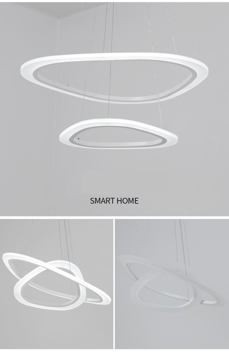 Modern Simple LED Bedroom Living Room Pendant Lighting