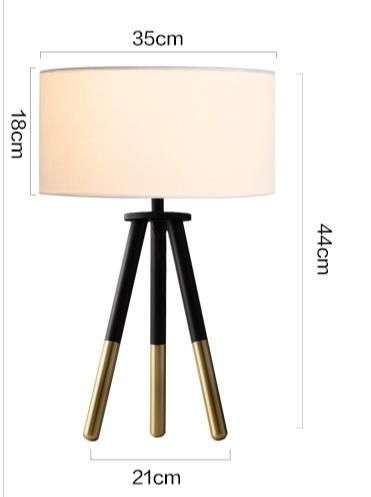 Modern Tripod Floor Lamp for Bedroom Nordic Luxury Living Room Stand Light Home Decoration Table Lamp