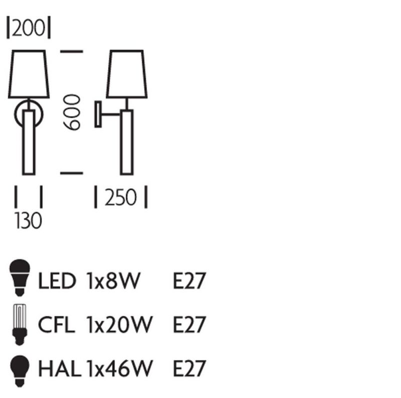Manufacturer Supply Decorative Modern Fancy LED Wall Light