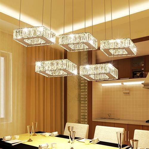 Home Decorative Lighting for K5 Crystal Pendant Lamp with Hanging