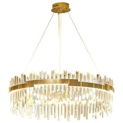 Crystal Light Indoor Lighting Modern Pendant Lamp Chandelier Lamp for Living Room Dining Room