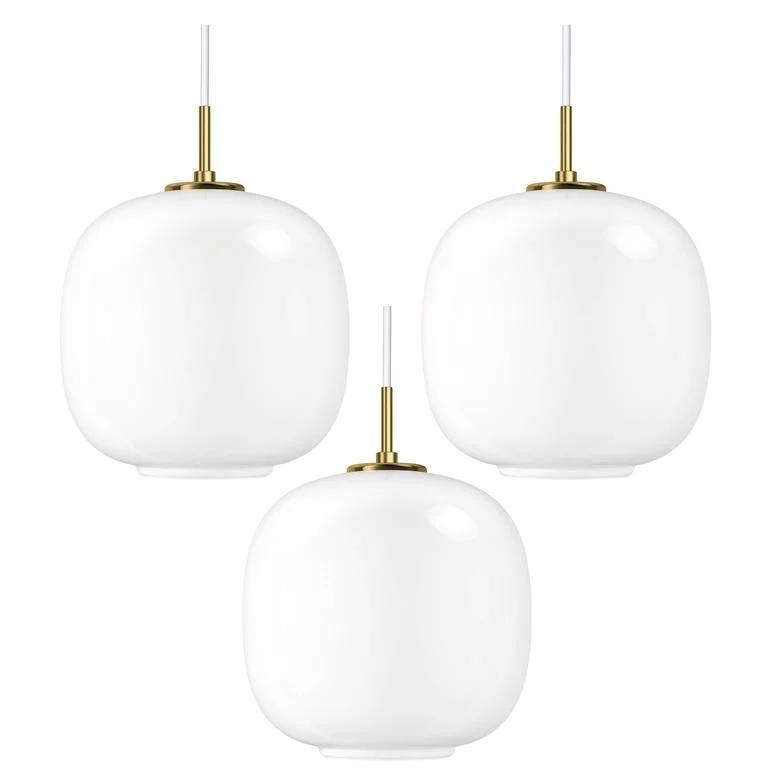 Wholesale Modern Milk White Glass LED Suspension Pendant Light