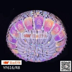 2015 New Model Glass Crystal LED Ceiling Lighting with MP3/Remote Control/RGB (YF616/R6)
